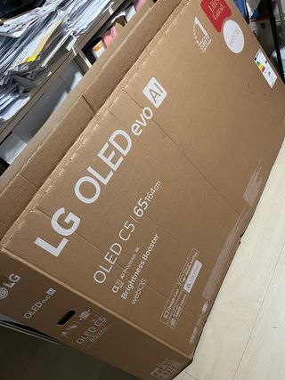 Caja vacía TV LG OLED C5 65 4K