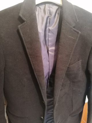 Giacca sartoriale nera taglia 46