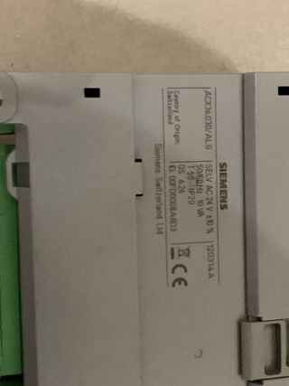 Siemens ACX36.030 /ALG Controllore