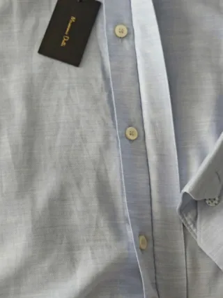 Camisa Massimo Dutti Azul