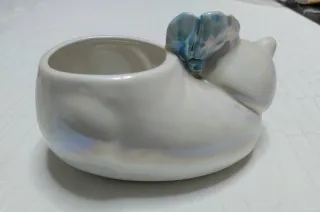 Portapenne clown e gatto