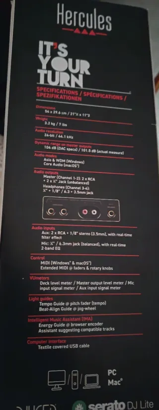 Console DJ Hercules Impulse 500