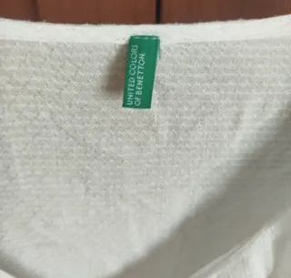 Blusa vestir chica blanca