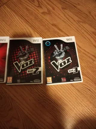 Pack Juegos Wii La Voz