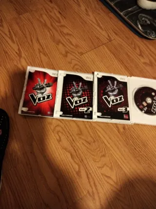 Pack Juegos Wii La Voz