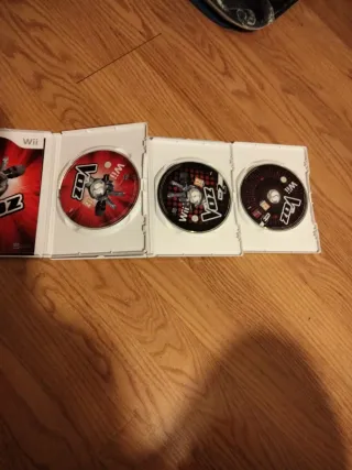 Pack Juegos Wii La Voz