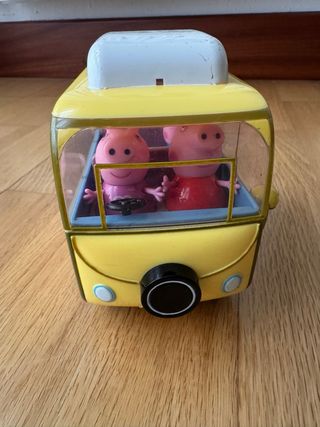 Lote Peppa Pig: Tren, Escuela y Caravana
