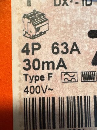 Interruptor Diferencial Superinmunizado 4P 63A