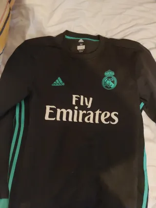 Sudadera Real Madrid Adidas Talla M Negra