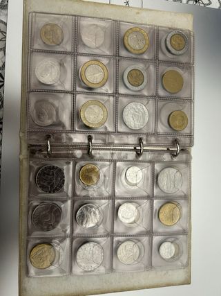 Lotto 97 monete divisionali San Marino Vaticano