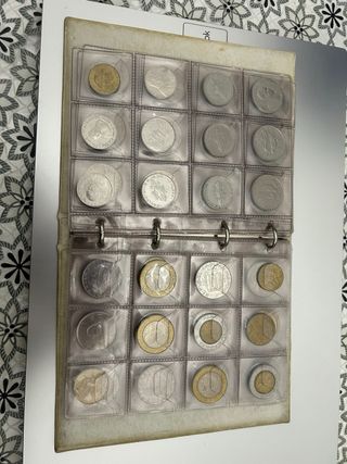 Lotto 97 monete divisionali San Marino Vaticano