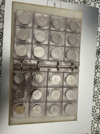 Lotto 97 monete divisionali San Marino Vaticano