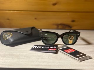 Ray-Ban State Street BR2186 Occhiali da Sole Neri
