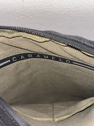 Bolso Caramelo Negro Hombre