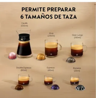 Cafetera Nespresso Vertuo Next Krups