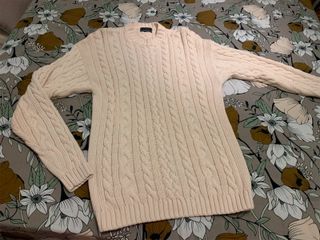 Jersey trenzado Daniel Hechter Beige Talla XL