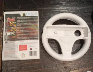 Fuego Farm Animal Racing con volante de WII