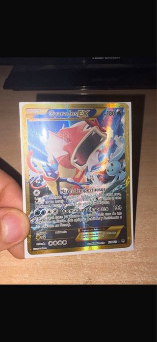 Gyarados EX Secreta Carta Pokémon