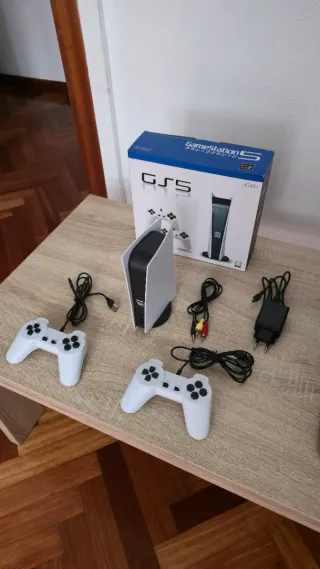Consola PS5 Clon NES Blanca