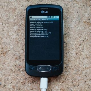 Móvil LG Optimus One P500 Negro