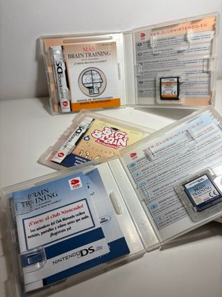 Pack Juegos Brain Training Nintendo DS