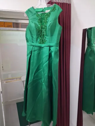 Vestido verde de fiesta
