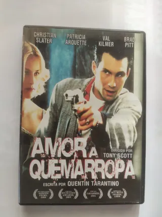 DVD Amor a Quemarropa (Quentin Tarantino)