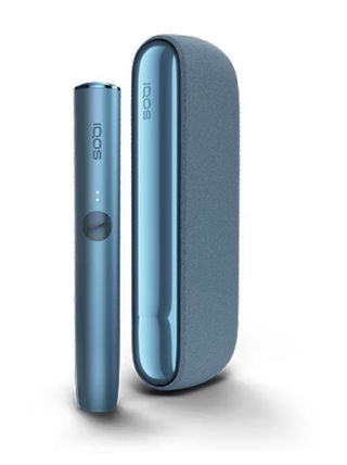 Profumatore per interni color azzurro.