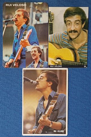 3 Calendários de bolso Rui Veloso