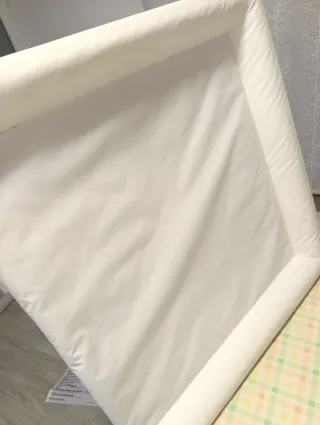 Cojín cambiador Ikea blanco 74*80cm