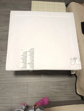 Cojín cambiador Ikea blanco 74*80cm