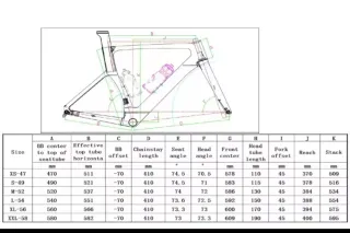 Cuadro Aero o Triatlón