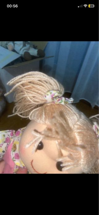 Bambola in pezza simil Camilla