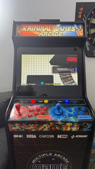 Máquina Arcade Bartop Kriminal Games