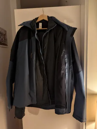 Abrigo Forclaz 3en1 Talla 2XL