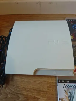 PS3 Slim Blanca Play 3 Slim blanca PlayStation 3