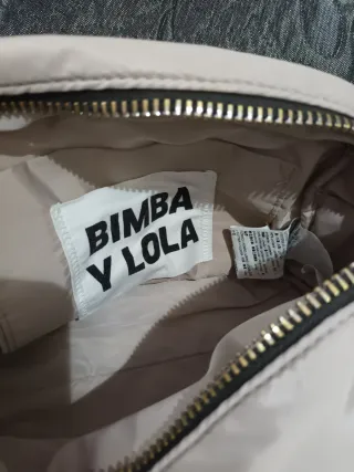 Bolso bandolera BIMBA Y LOLA beige