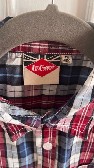 Camisa cuadros Lee Cooper