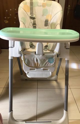 Trona alta bebé para comer