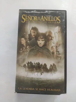VHS El Señor de los Anillos: La Comunidad
