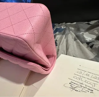 Bolsa Chanel Classic Flap Rosa