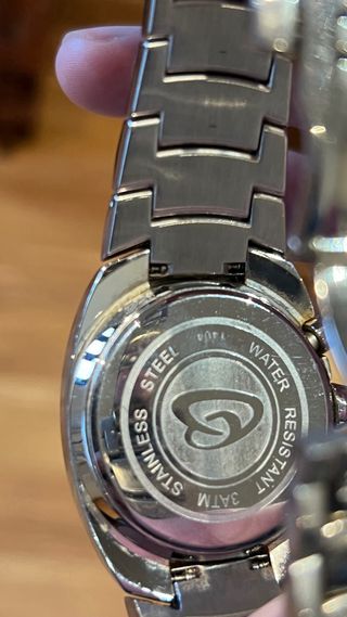 Reloj Breil Cronógrafo Azul y Plateado.