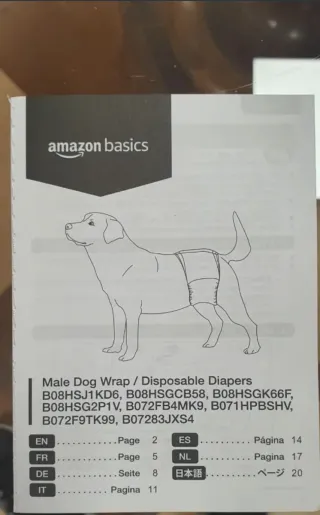 Caja 50 paneles para perros grandes