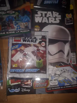 Lego Star Wars Revistas y mini sets de naves