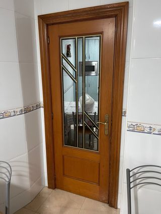 Puertas de madera interior