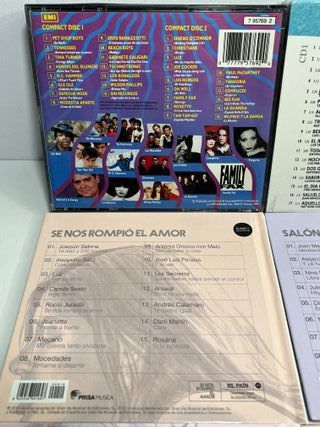 8 CDs: Boom, Boleros, El País
