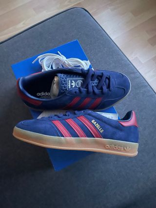 Adidas Gazelle Indoor 38 Azul Marino nuevas