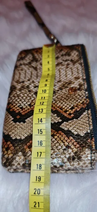 Cartera estampado animal print