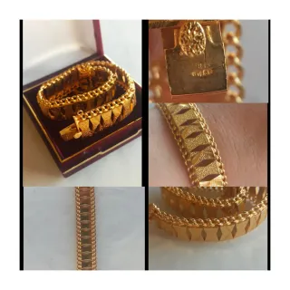 Pulsera antigua de oro