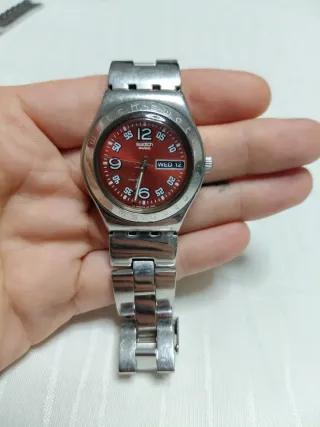 Orologio Swatch Irony Argentato